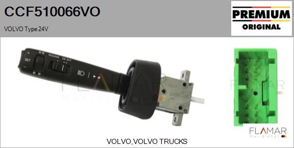 Comutator coloana directie CCF510066VO FLAMAR
