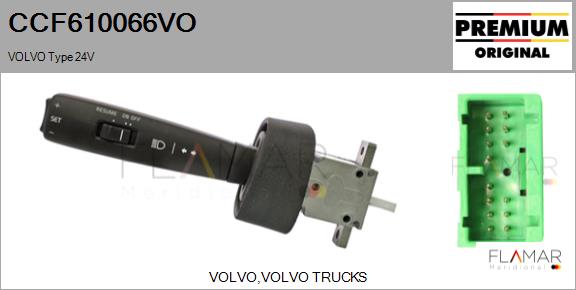Comutator coloana directie CCF610066VO FLAMAR