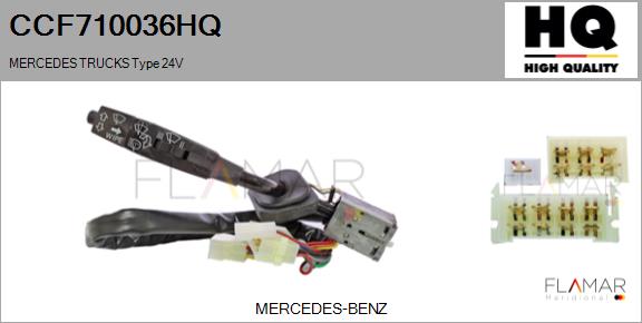Comutator coloana directie CCF710036HQ FLAMAR