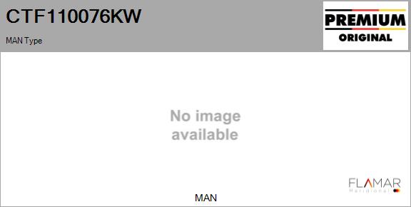 Ansamblu miez turbo CTF110076KW FLAMAR