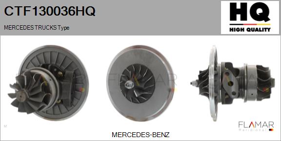 Ansamblu miez turbo CTF130036HQ FLAMAR