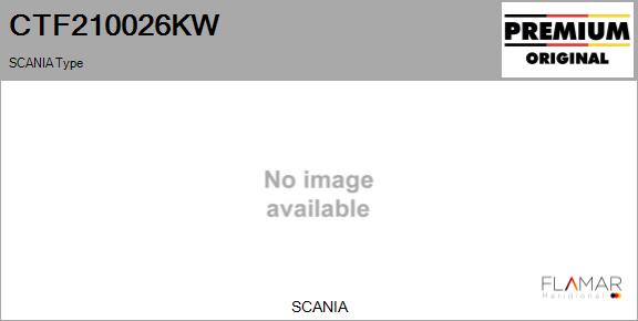 Ansamblu miez turbo CTF210026KW FLAMAR