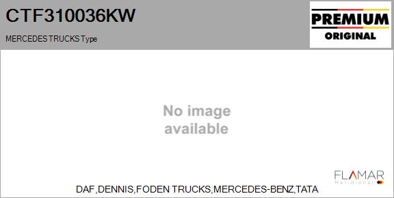 Ansamblu miez turbo CTF310036KW FLAMAR