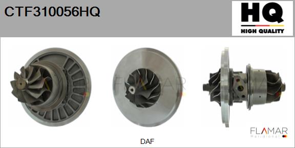 Ansamblu de bază, turbocompresor CTF310056HQ FLAMAR