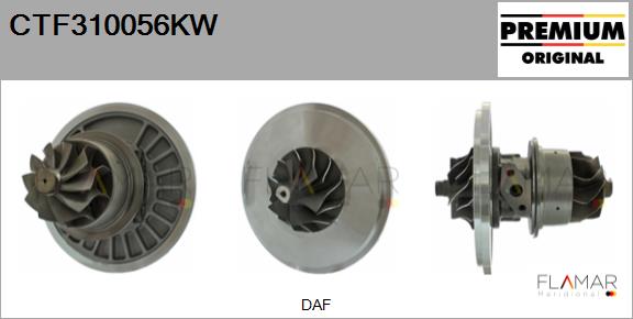 Ansamblu miez turbo CTF310056KW FLAMAR