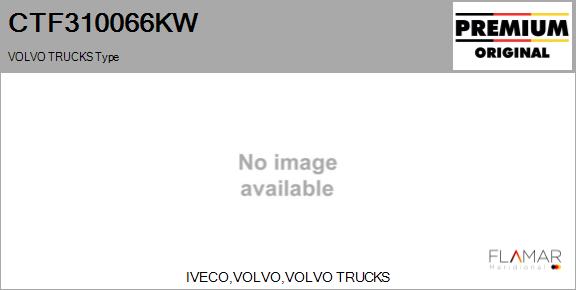 Ansamblu miez turbo CTF310066KW FLAMAR