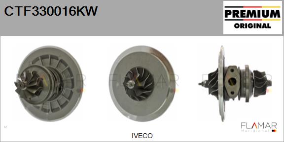 Ansamblu de bază, turbocompresor CTF330016KW FLAMAR