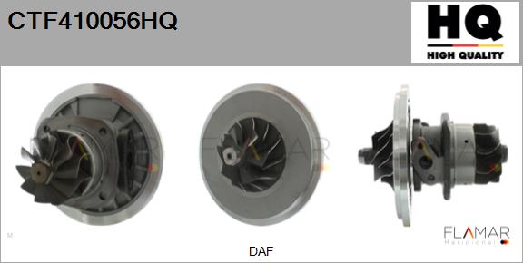 Ansamblu de bază, turbocompresor CTF410056HQ FLAMAR