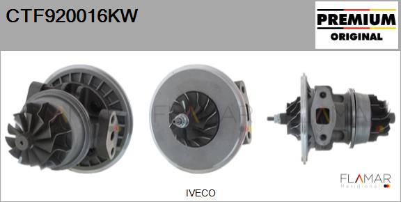 Ansamblu miez turbo CTF920016KW FLAMAR