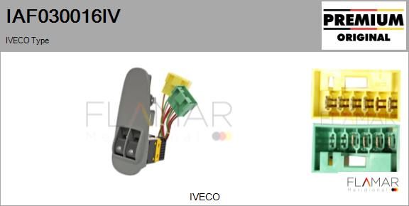 Comutator,macara geam IAF030016IV FLAMAR