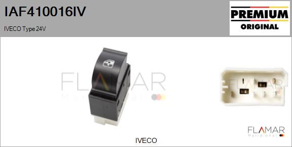 Comutator,macara geam IAF410016IV FLAMAR