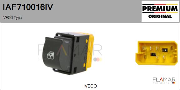 Comutator,macara geam IAF710016IV FLAMAR