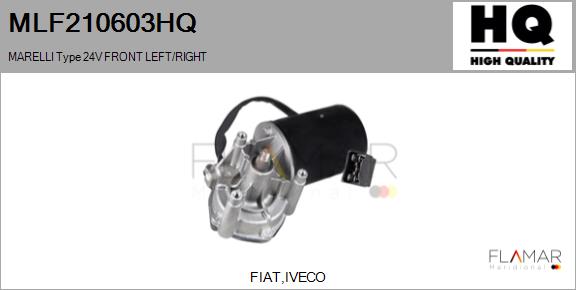 Motor stergator MLF210603HQ FLAMAR