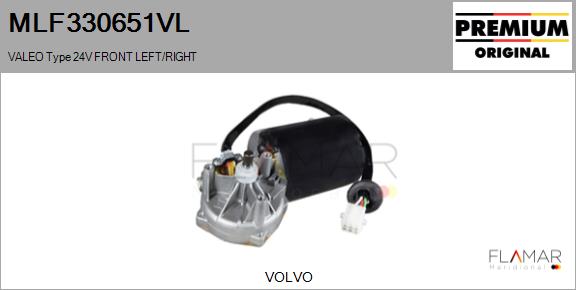 Motor stergator MLF330651VL FLAMAR