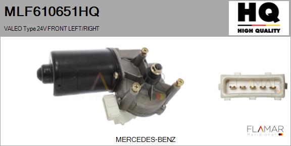 Motor stergator MLF610651HQ FLAMAR