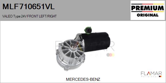 Motor stergator MLF710651VL FLAMAR