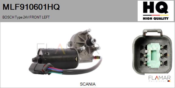Motor stergator MLF910601HQ FLAMAR