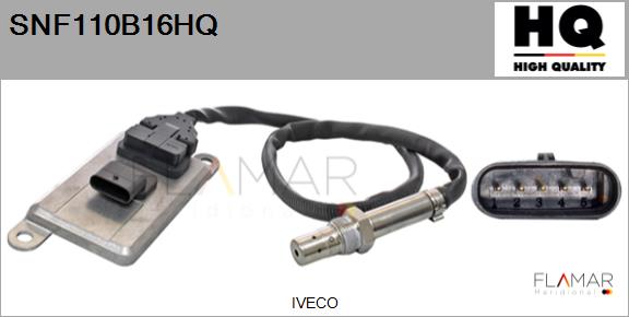 Senzor NOx, injectie aditiv SNF110B16HQ FLAMAR