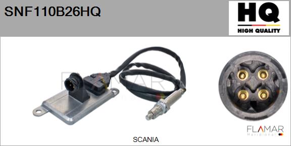 Senzor NOx, injectie aditiv SNF110B26HQ FLAMAR