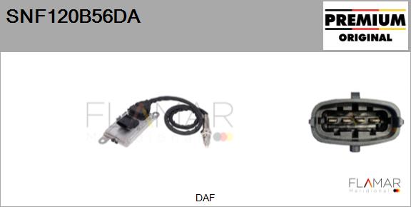 Senzor NOx, injectie aditiv SNF120B56DA FLAMAR