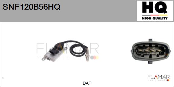 Senzor NOx, injectie aditiv SNF120B56HQ FLAMAR