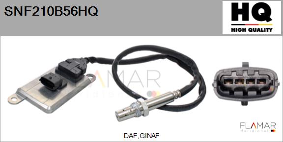 Senzor NOx, injectie aditiv SNF210B56HQ FLAMAR