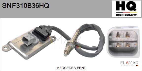 Senzor NOx, injectie aditiv SNF310B36HQ FLAMAR