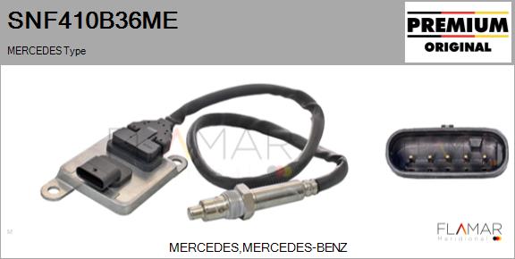 Senzor NOx, injectie aditiv SNF410B36ME FLAMAR