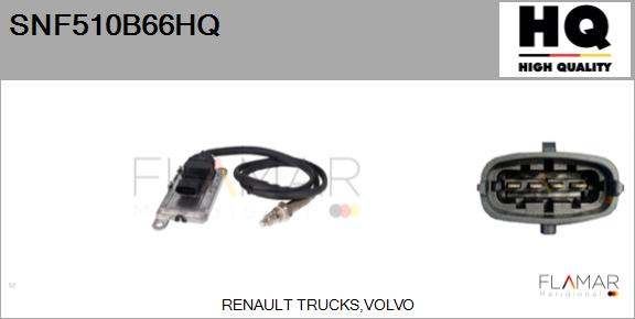 Senzor NOx, injectie aditiv SNF510B66HQ FLAMAR