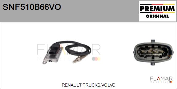Senzor NOx, injectie aditiv SNF510B66VO FLAMAR