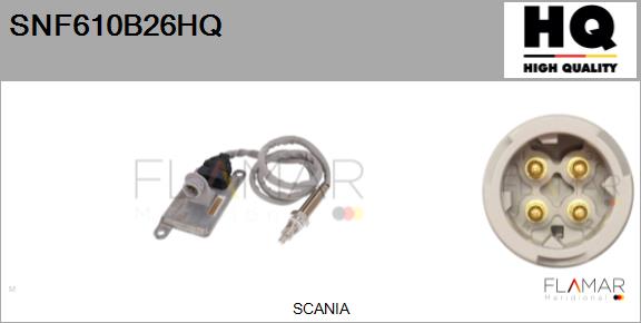 Senzor NOx, injectie aditiv SNF610B26HQ FLAMAR