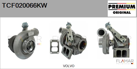 Compresor,sistem de supraalimentare TCF020066KW FLAMAR
