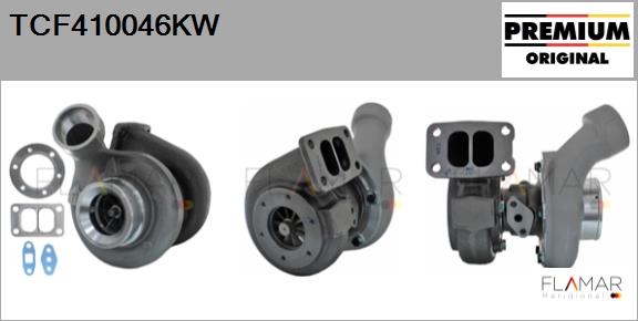 Compresor,sistem de supraalimentare TCF410046KW FLAMAR
