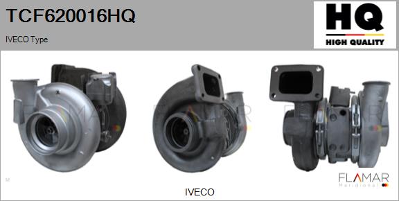 Compresor,sistem de supraalimentare TCF620016HQ FLAMAR