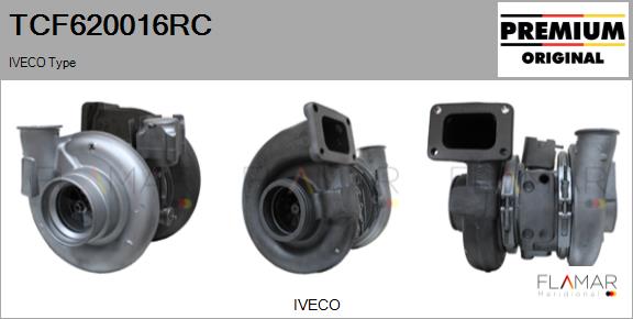 Compresor,sistem de supraalimentare TCF620016RC FLAMAR