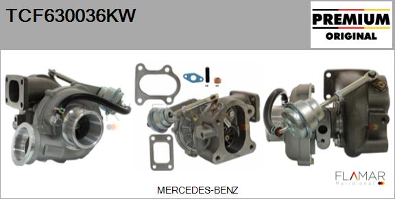 Compresor,sistem de supraalimentare TCF630036KW FLAMAR