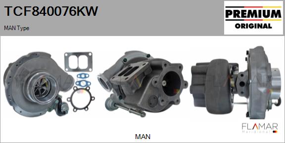 Compresor,sistem de supraalimentare TCF840076KW FLAMAR