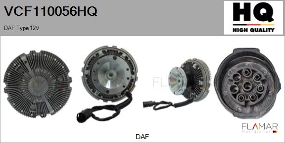 Cupla, ventilator radiator VCF110056HQ FLAMAR