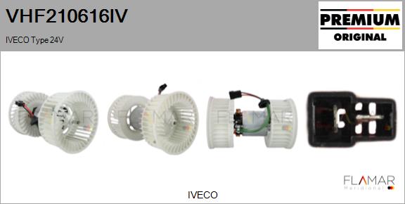 Ventilator, habitaclu VHF210616IV FLAMAR