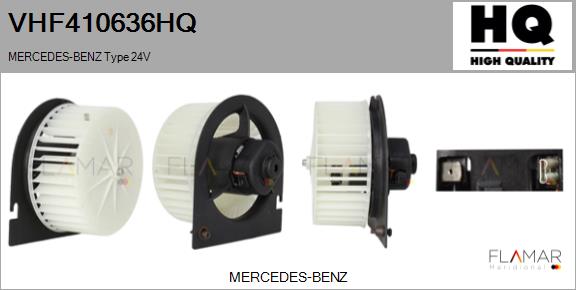 Ventilator, habitaclu VHF410636HQ FLAMAR