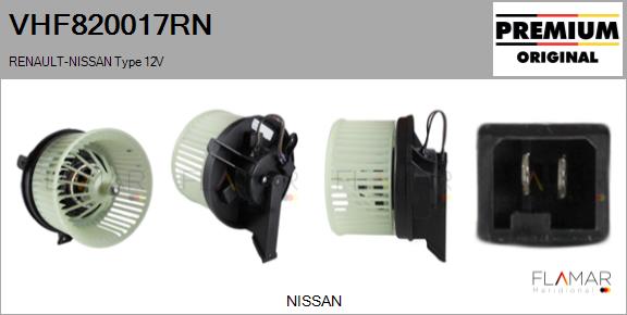 Ventilator, habitaclu VHF820017RN FLAMAR