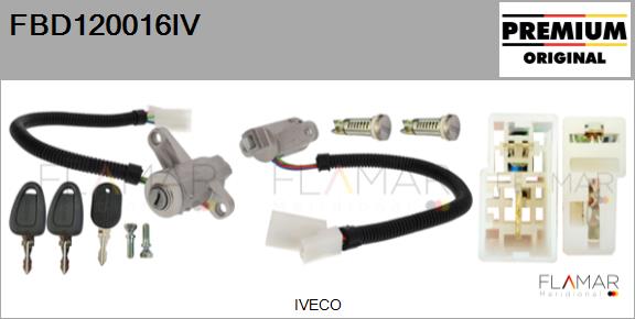 Blocaj volan FBD120016IV FLAMAR