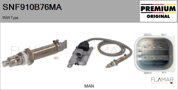 Senzor NOx, injectie aditiv SNF910B76MA FLAMAR