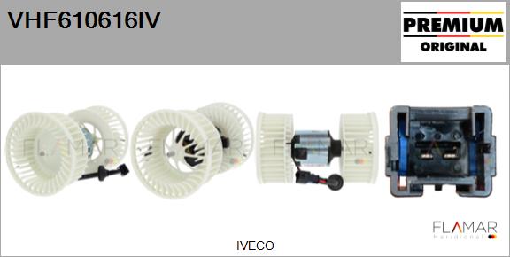 Ventilator, habitaclu VHF610616IV FLAMAR