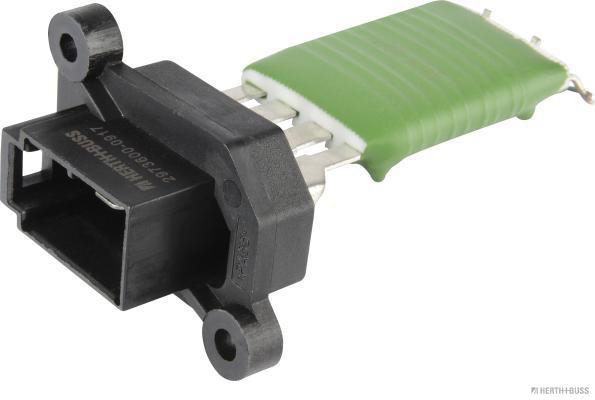 Rezistor, ventilator habitaclu 75614913 HERTH+BUSS ELPARTS