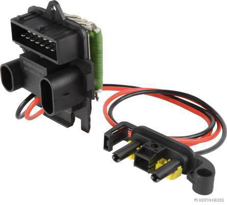 Rezistor, ventilator habitaclu 75614939 HERTH+BUSS ELPARTS