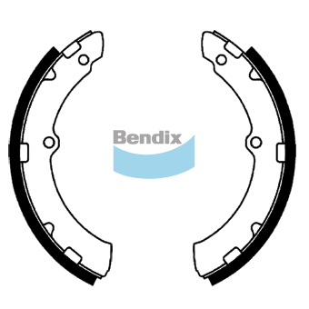 Set saboti frana DS2329 BENDIX-SEA