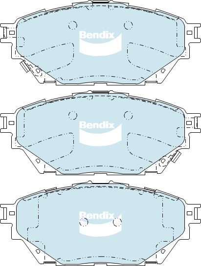 Set placute frana,frana disc DB2423 MKT BENDIX-SEA