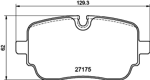 Set placute frana,frana disc MDB4566 MINTEX