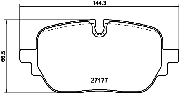 Set placute frana,frana disc MDB4569 MINTEX